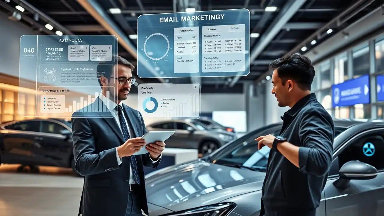 Automotive email marketing strategy boosting car industry email campaigns and dealership engagement - Email Marketing Academix