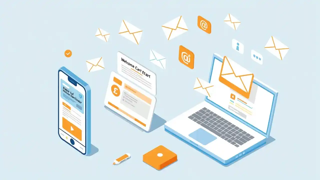 Types of Email Marketing: The 21 Emails That Drive Sales—Are You Using Them? A visual guide to email marketing strategies, highlighting email messaging styles that drive customer action - Email Marketing Academix