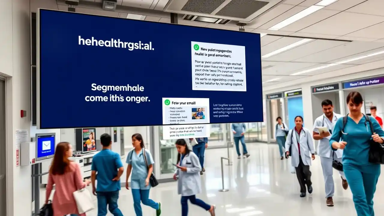 An automated healthcare email marketing workflow designed to streamline patient communication and increase engagement - Email Marketing Academix