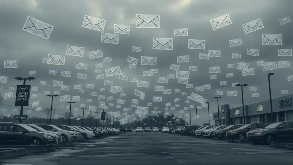 Targeted email marketing for automotive dealers engaging car buyers with personalized offers and exclusive deals - Email Marketing Academix